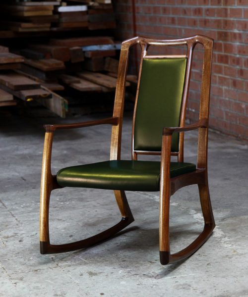 A working rocking chair made for Australian conditions from Australian native timbers