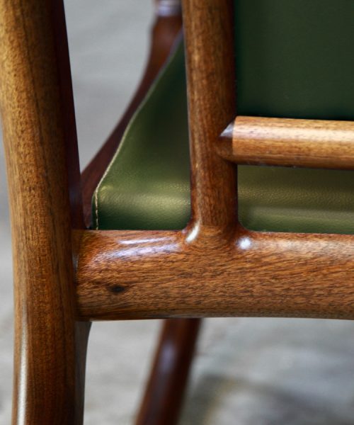 A working rocking chair made for Australian conditions from Australian native timbers