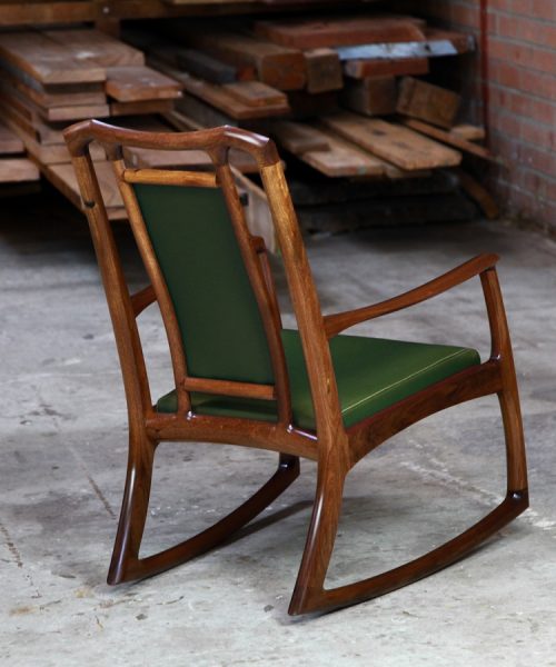 A working rocking chair made for Australian conditions from Australian native timbers